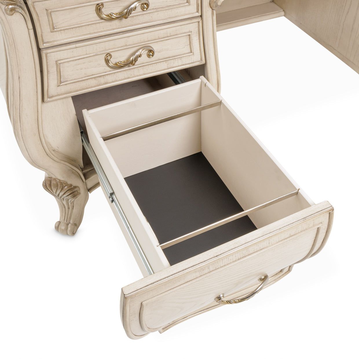 Platine de Royale Champagne Desk - Ornate Home