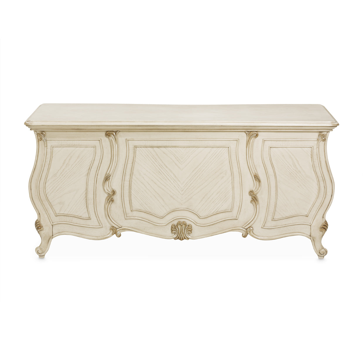 Platine de Royale Champagne Desk - Ornate Home