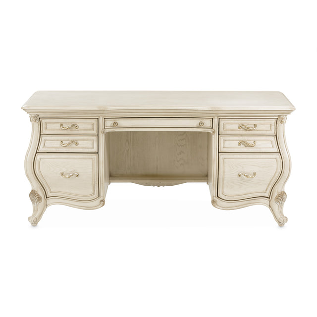 Platine de Royale Champagne Desk - Ornate Home