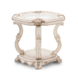 Platine de Royale Champagne End Table - Ornate Home
