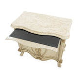 Platine de Royale Champagne Nightstand - Ornate Home