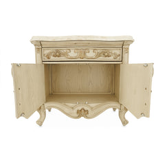 Platine de Royale Champagne Nightstand - Ornate Home
