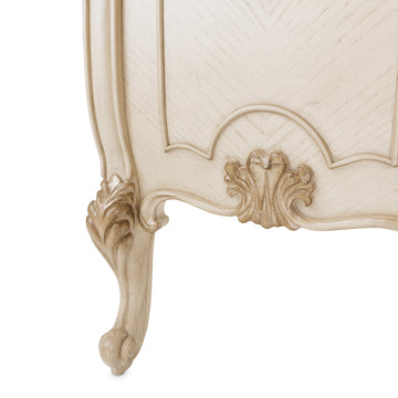 Platine de Royale Champagne Non-Storage Bed Bench - Ornate Home