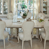Platine de Royale Champagne Rectangular Dining Table - Ornate Home