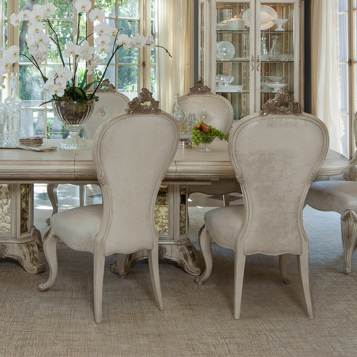 Platine de Royale Champagne Side Chair (Set of 2) - Ornate Home