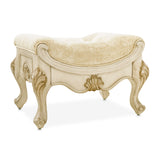 Platine de Royale Champagne Vanity Bench - Ornate Home