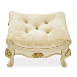 Platine de Royale Champagne Vanity Bench - Ornate Home