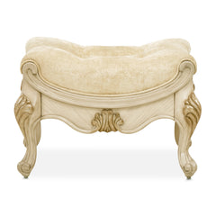 Platine de Royale Champagne Vanity Bench - Ornate Home