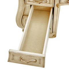 Platine de Royale Champagne Vanity Desk - Ornate Home