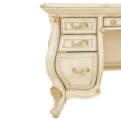 Platine de Royale Champagne Vanity Desk - Ornate Home