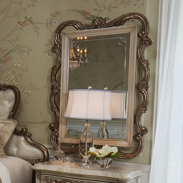 Platine de Royale Champagne Wall Mirror - Ornate Home
