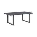 Playa Dark Grey 6-Piece Standard Height Outdoor Dining Set - Ornate Home