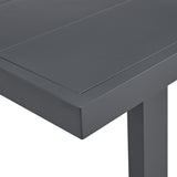 Playa Dark Grey 7-Piece Standard Height Outdoor Dining Set - Ornate Home
