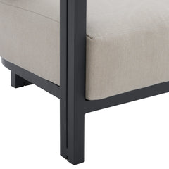 Playa Dark Grey/Olefin Beige Outdoor Chair (Set of 2) - Ornate Home