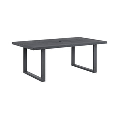Playa Dark Grey Outdoor Dining Table - Ornate Home