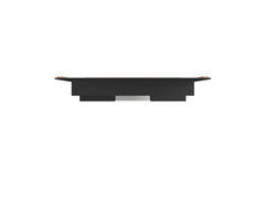 Plaza 64.25 Floating Entertainment Center in Black - Ornate Home