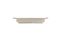 Plaza 64.25 Floating Entertainment Center in Off White - Ornate Home