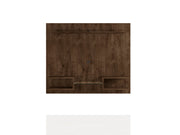 Plaza 64.25 Floating Entertainment Center in Rustic Brown - Ornate Home