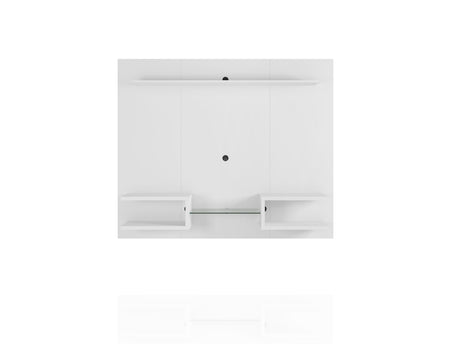 Plaza 64.25 Floating Entertainment Center in White - Ornate Home