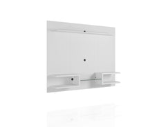 Plaza 64.25 Floating Entertainment Center in White - Ornate Home