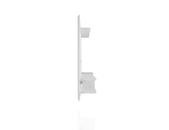 Plaza 64.25 Floating Entertainment Center in White - Ornate Home