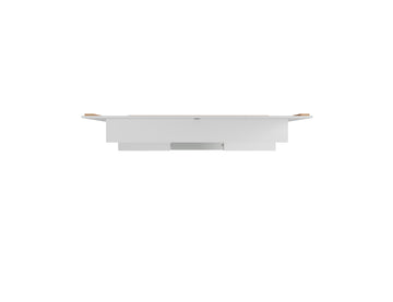 Plaza 64.25 Floating Entertainment Center in White - Ornate Home