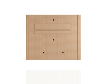 Plaza 64.25 Floating Entertainment Center in White - Ornate Home