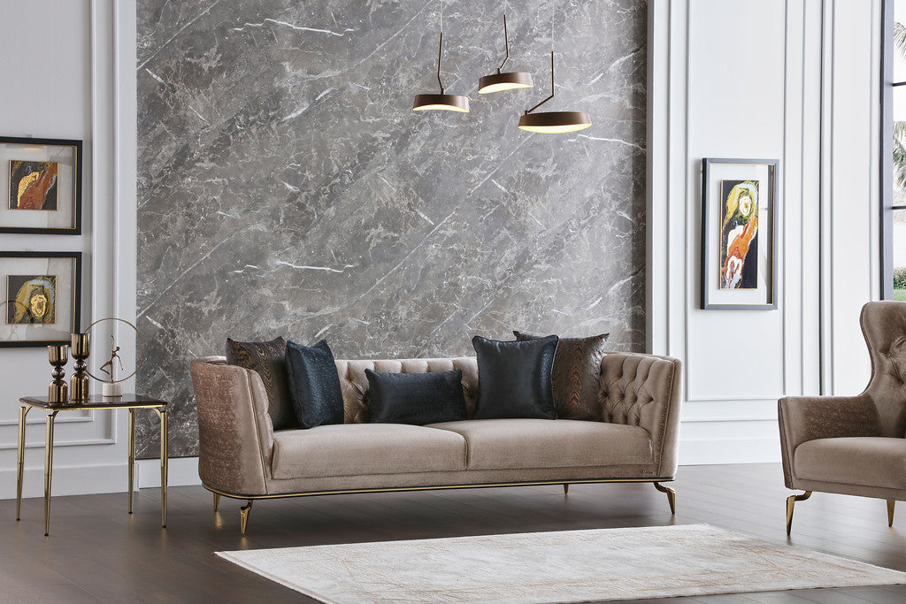 Plaza Living Room Set - Ornate Home