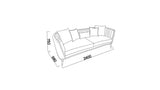 Plaza Living Room Set - Ornate Home