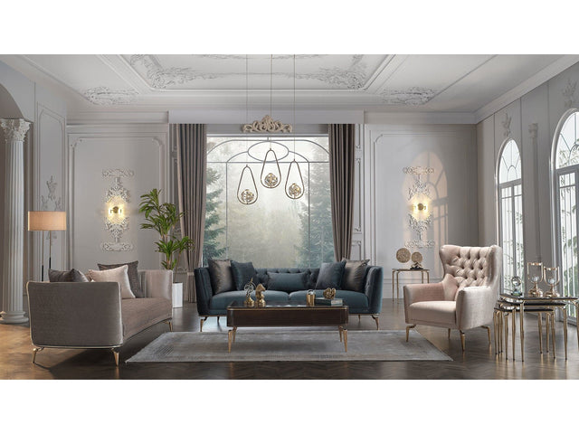 Plaza Velvet Sofa - Ornate Home