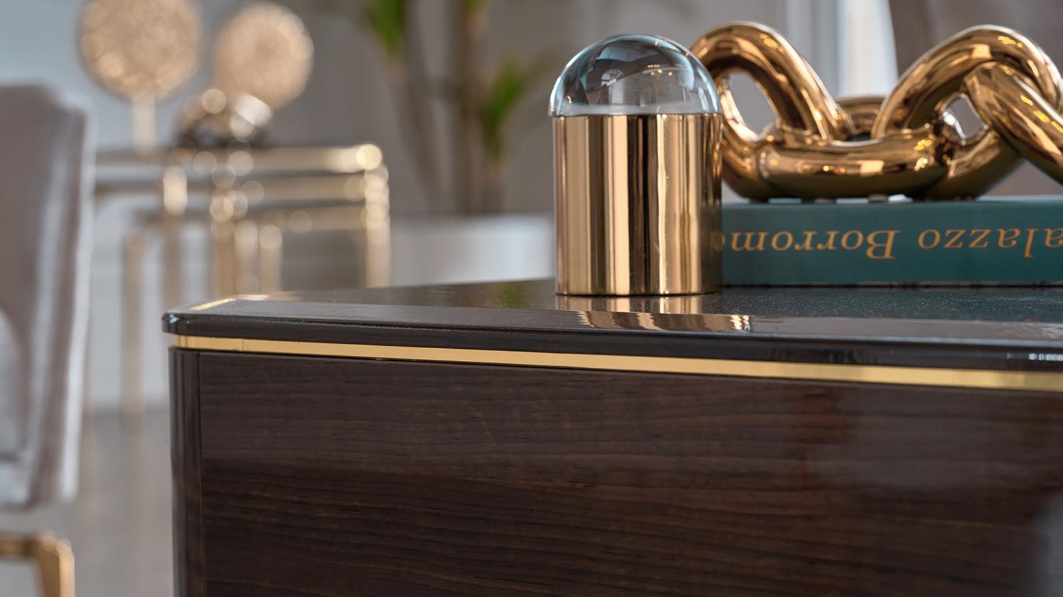 Plaza Walnut Coffee Table - Ornate Home