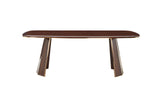 Plaza Walnut Dining Table - Ornate Home