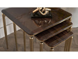 Plaza Walnut Nesting Table - Ornate Home