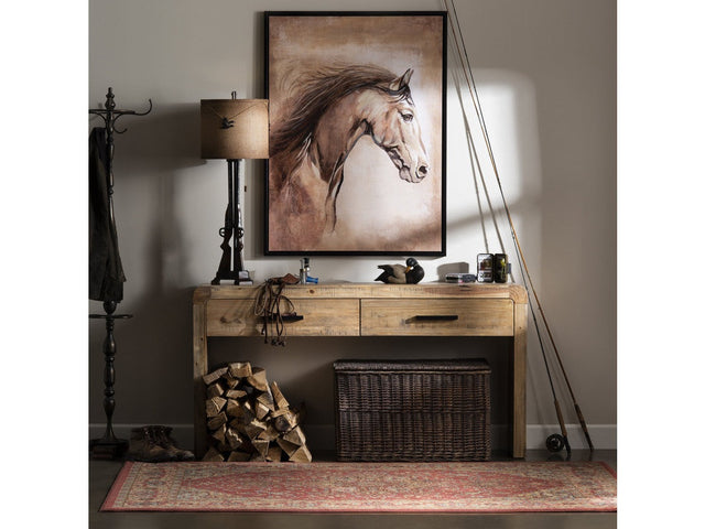 Pleasant Grove Brown Console - Ornate Home