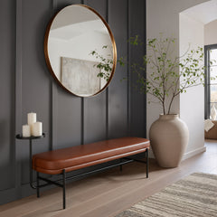 Ploce Brown Bench - Ornate Home