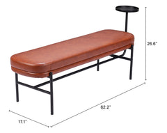 Ploce Brown Bench - Ornate Home