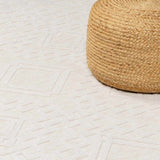 Plumtree 3D White Outdoor Rug - Ornate Home