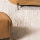 Plumtree 3D White Outdoor Rug - Ornate Home
