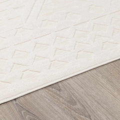 Plumtree 3D White Outdoor Rug - Ornate Home