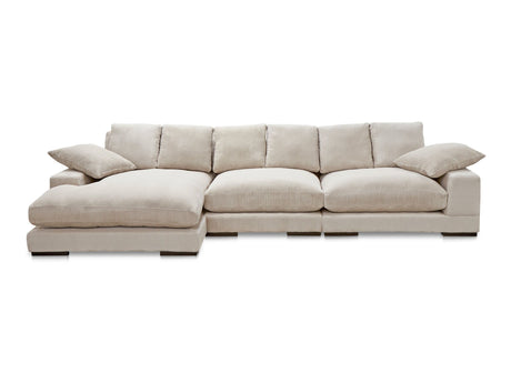 Plunge Cappuccino Large Sectional - Ornate Home