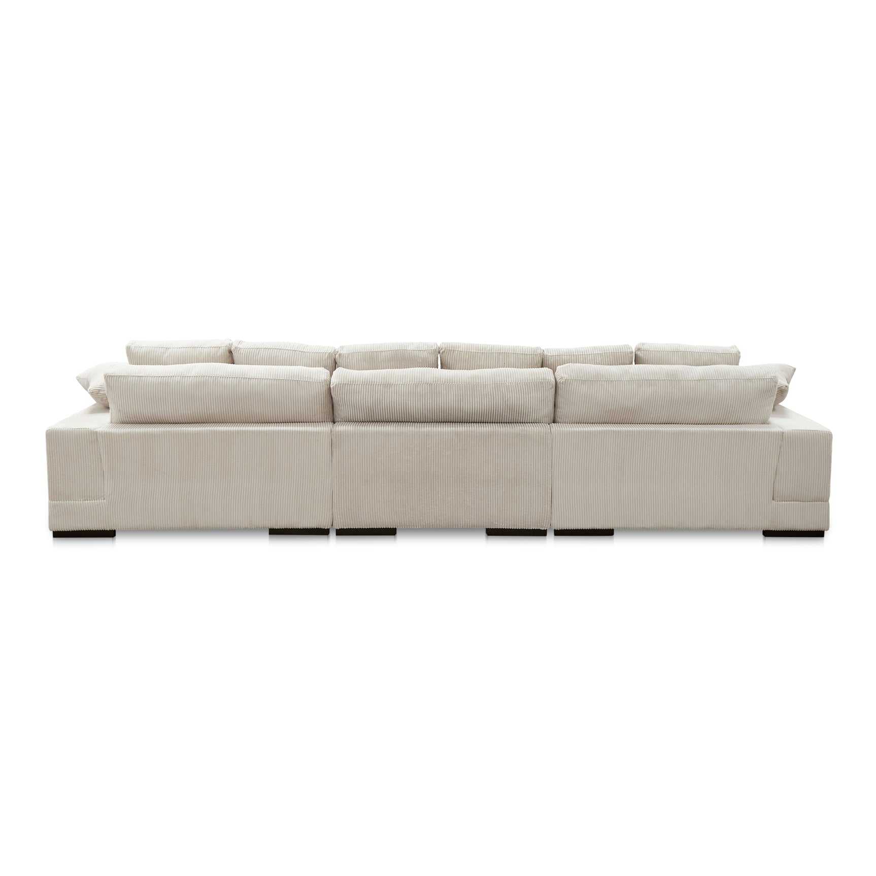Plunge Cappuccino Large Sectional - Ornate Home