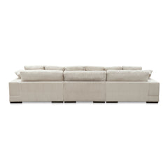 Plunge Cappuccino Large Sectional - Ornate Home