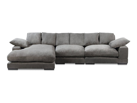 Plunge Charcoal Large Sectional - Ornate Home