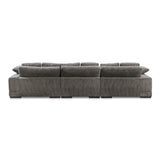 Plunge Charcoal Large Sectional - Ornate Home