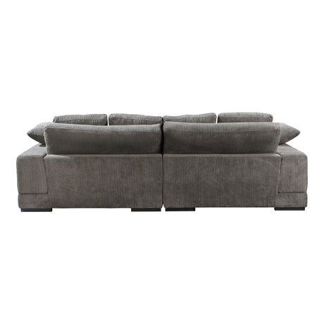 Plunge Charcoal Sectional - Ornate Home