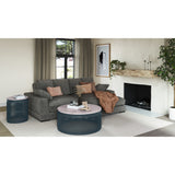 Plunge Charcoal Sectional - Ornate Home