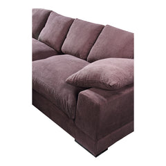 Plunge Dark Brown Sectional - Ornate Home