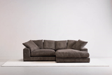 Plunge Dark Brown Sectional - Ornate Home