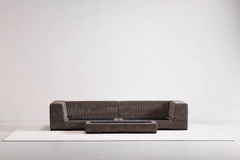 Plunge Dark Brown Sectional - Ornate Home