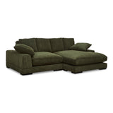 Plunge Dark Green Sectional - Ornate Home